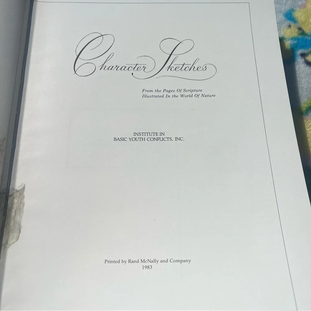 Vintage Character Sketches from the Pages of Scripture Nature Illustrated - Picture 6 of 7